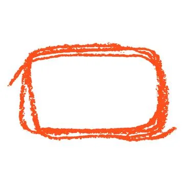 Red square copy space or frame with pastel bright color rectangular form Stock Illustration