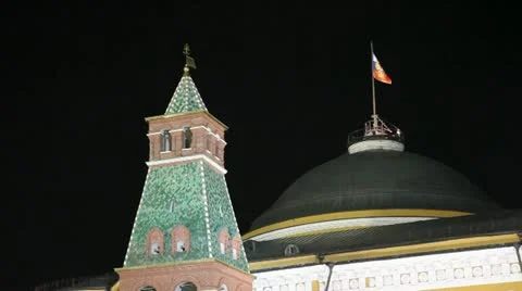 Red Square domes 스톡 동영상 14602498