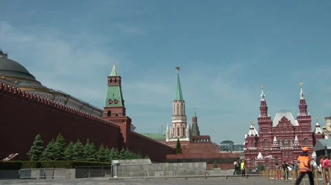 Red Square Stock Footage 6106996