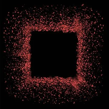 Red Square Frame Red Square Frame Isolated on Black Background Copyright: ... Stock Photos