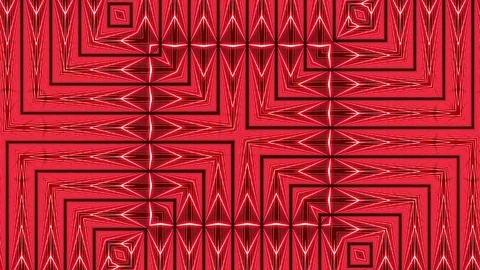 Red Square Grid Intricate Flowing Pattern Abstract Motion Background Loop 2 Stock Footage 69948999