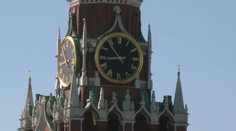 RED SQUARE KREMLIN Stock Footage 985559