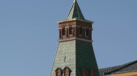 RED SQUARE KREMLIN Stock Footage 985650