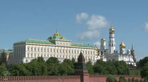 RED SQUARE KREMLIN Stock Footage 985758