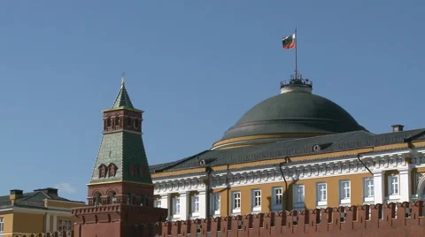 RED SQUARE KREMLIN Stock Footage 985858