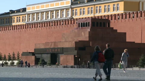 RED SQUARE KREMLIN Stock Footage 986224