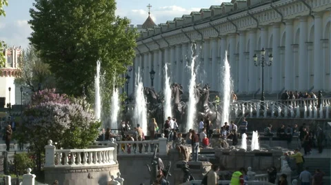 RED SQUARE KREMLIN Stock Footage 986365