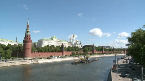 RED SQUARE KREMLIN Stock Footage 987771