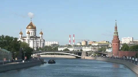 RED SQUARE KREMLIN Stock Footage 987815