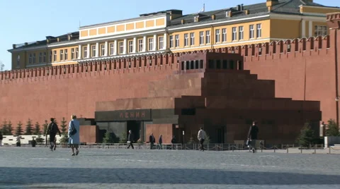 RED SQUARE KREMLIN Stock Footage 988562