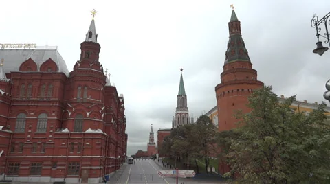 Red Square Moscow 스톡 동영상 30600097