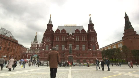 Red square in Moscow Video stock 98742907