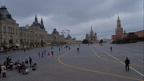 Red Square Moscow Stock Footage 112179286