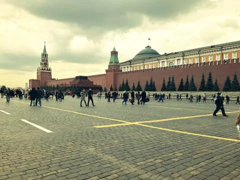 Red Square in Moscow 写真素材