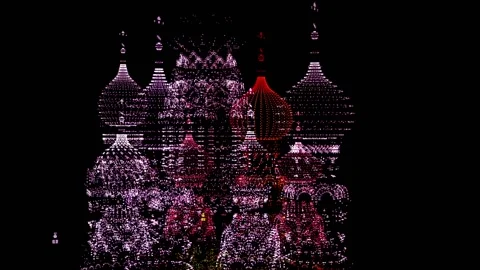 Red square of moscu Stock Footage 154851165