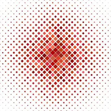 Red square pattern background design Ilustración de archivo