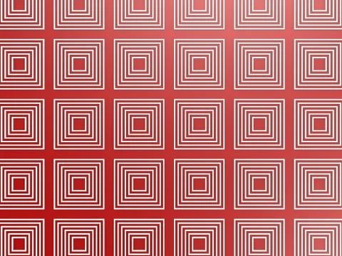 Red square pattern Stock-Illustration