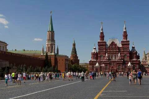 Red square Stock Photos