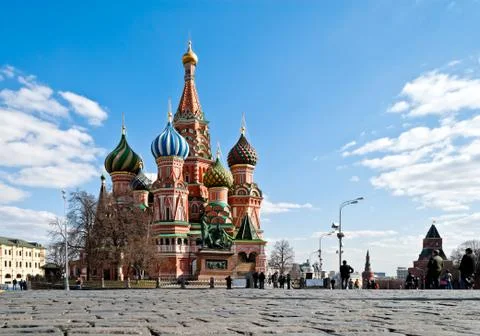 The Red Square Stock Photos