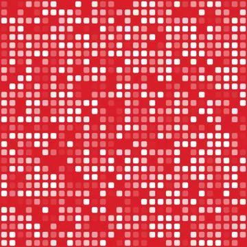Red square pixel mosaic background イラスト素材