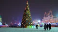 Red Square in winter. HD Footage