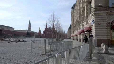 The Red Square3 Stock Footage 128190983
