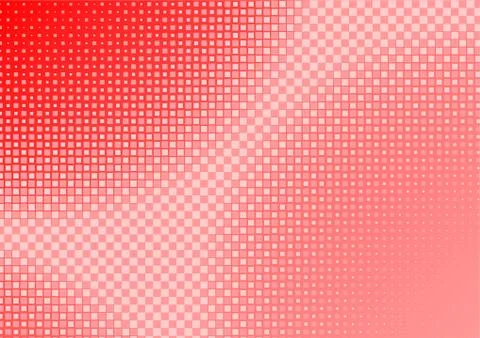 Red Squared Background Stock Illustration
