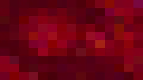 Red squares background, pixel mosaic multi color color geometric square shape Video stock 297341410