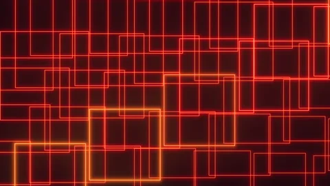 Red squares grid pattern for web design or product design Stock Footage 322796970