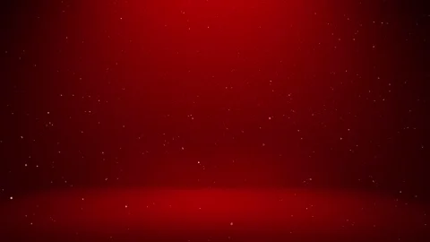 Red stage with falling glitter dots seamless loop copy space background Stock Footage 324608718