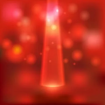 Red stage light background Stock Illustration
