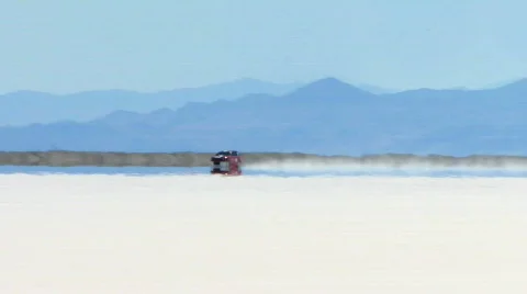 Red Stage Wagon Stock Footage 163775
