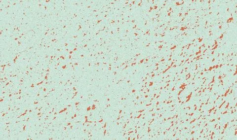 Red-stained cyan-colored abstract background texture Stock Illustration