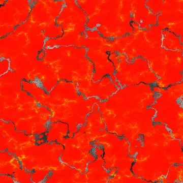 Red stained marble with silver colored veins. background pattern texture, art Stock Illustration