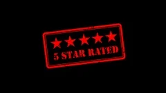 5 Star Rating Stamp 