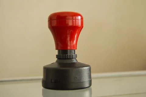 Red stamp Stock Photos