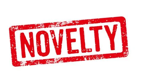 Red stamp on a white background  - Novelty Stock Illustration