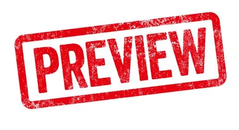 Red stamp on a white background - Preview Иллюстрация