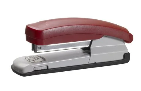 Red stapler Stock Photos