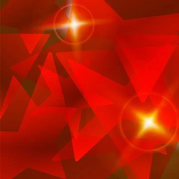 Red star abstract vector background Stock Illustration