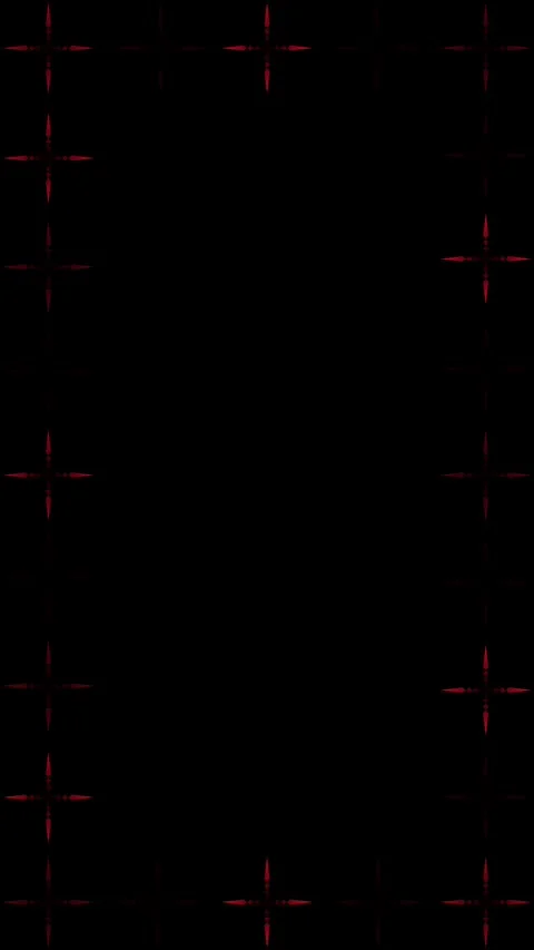 Red star border animation Stock Footage 325163674