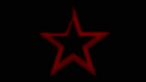 Red Star Stock Footage 139848881