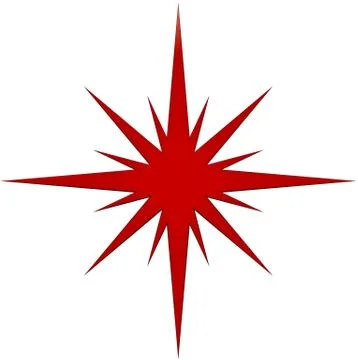 Red Star Stock Illustration