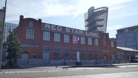 Red Star Line Museum Antwerp Stock Footage 80116862