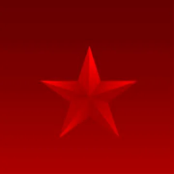 Red Star logo Stock Illustration