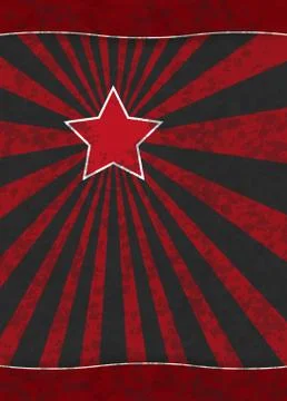 Red Star - Special Menu Stock Illustration