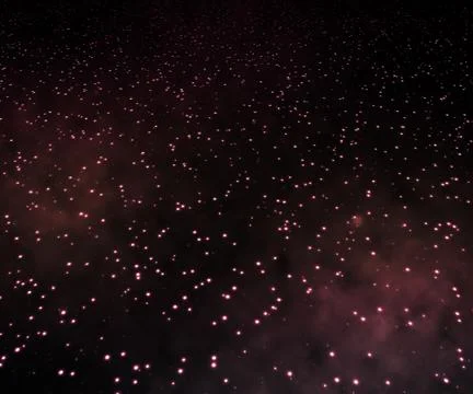 Red stars background Stock Illustration