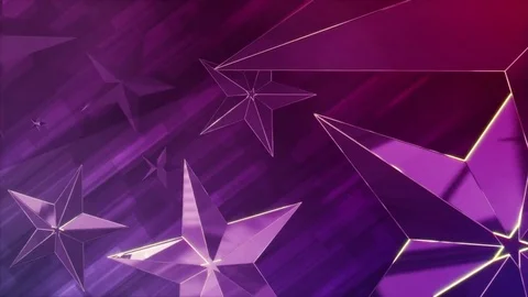 Red Stars Background Loop Stock Footage 69754512