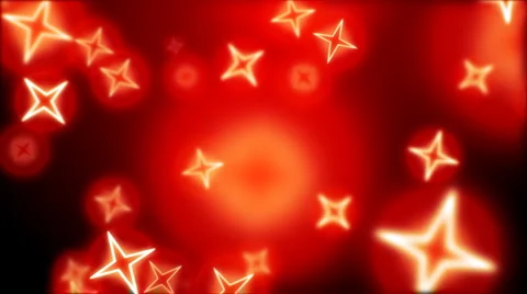 Red stars Stock Footage 954676