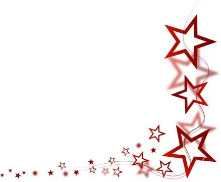 Red stars Stock Illustration